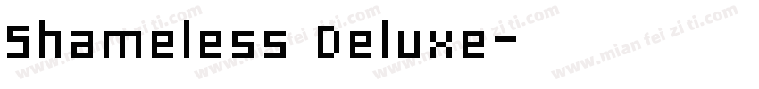 Shameless Deluxe字体转换